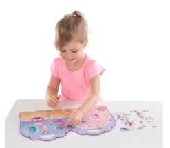 Melissa and Doug Puffy Sticker Play Set – Mermaid