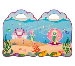 Melissa and Doug Puffy Sticker Play Set – Mermaid