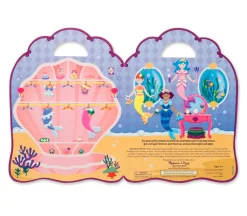 Melissa and Doug Puffy Sticker Play Set – Mermaid