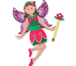Melissa and Doug Puffy Sticker Play Set – Fairy