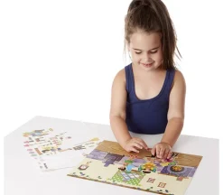 Melissa and Doug Reusable Sticker Pad – 11-inch x 14-inch – Fairies