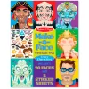 Melissa and Doug Reusable Sticker Pad – 11-inch x 14-inch – Make-A-Face Crazy Characters