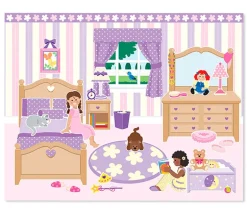 Melissa and Doug Reusable Sticker Pad – 11-inch x 14-inch – Play House!
