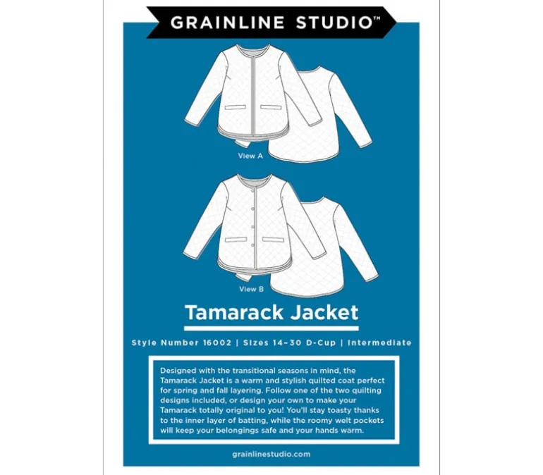 Melly & Me Laura Quilted Jacket Plus Sizes Sewing Pattern