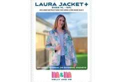 Melly & Me Laura Quilted Jacket Plus Sizes Sewing Pattern