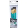 Menta Long Handle Variety Set – Synthetic Squirrel – 5 Piece