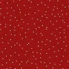 Merry Mix Deer Toile Metallic Highlights and Red on White