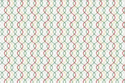 Merry Mix Dots Red & Metallic Highlights