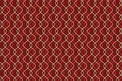Merry Mix Geometric Red, Green & White with Metallic Highlights