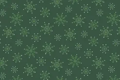 Merry Mix Geometric Red, Green & White with Metallic Highlights