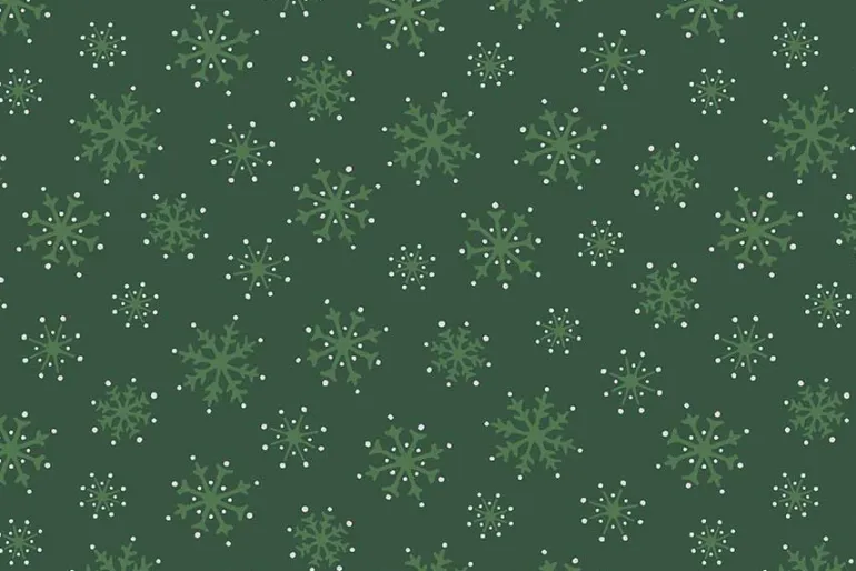 Merry Mix Holly & Berry Tonal Green