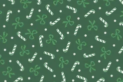Merry Mix Star Tile Green & Metallic Highlights