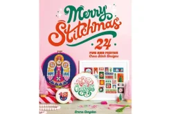 Merry Stitchmas Cross Stitch book by Emma Congdon of Stitchrovia