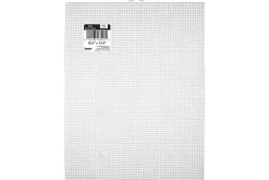 #7 Mesh Plastic Canvas – Ultra Stiff – Clear – 10.5″ x 13.5″