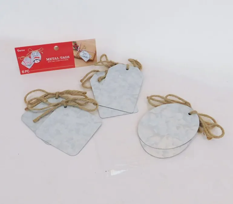 Metal Tags – 6 Piece