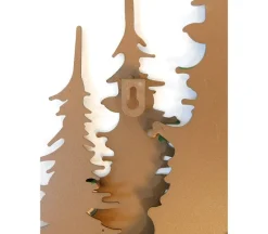 Metal Bears and Cabin Wall Decor