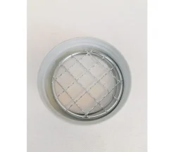 Metal Jar Lid with Grids – Silver