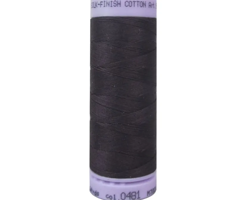 Mettler Silk Finish Cotton – #50 – 165-yards – Pink/Purple Shades (view colors)