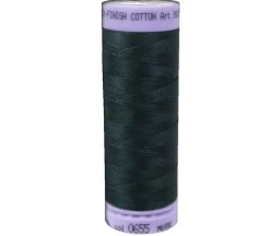 Mettler Silk Finish Cotton – #50 – 165-yards – Dark Green Shades (view colors)