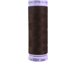 Mettler Silk Finish Cotton – #50 – 165-yards – Brown Shades (view colors)