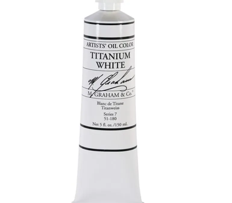 M. Graham Oil Paint – 150ml – Titanium White