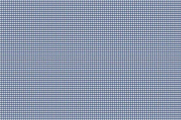 Micro Gingham in Denim Blue