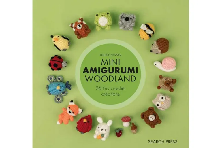Mini Amigurumi Woodland Crochet Book
