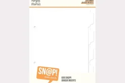 Mini Chipboard 6×8 SN@P! Album