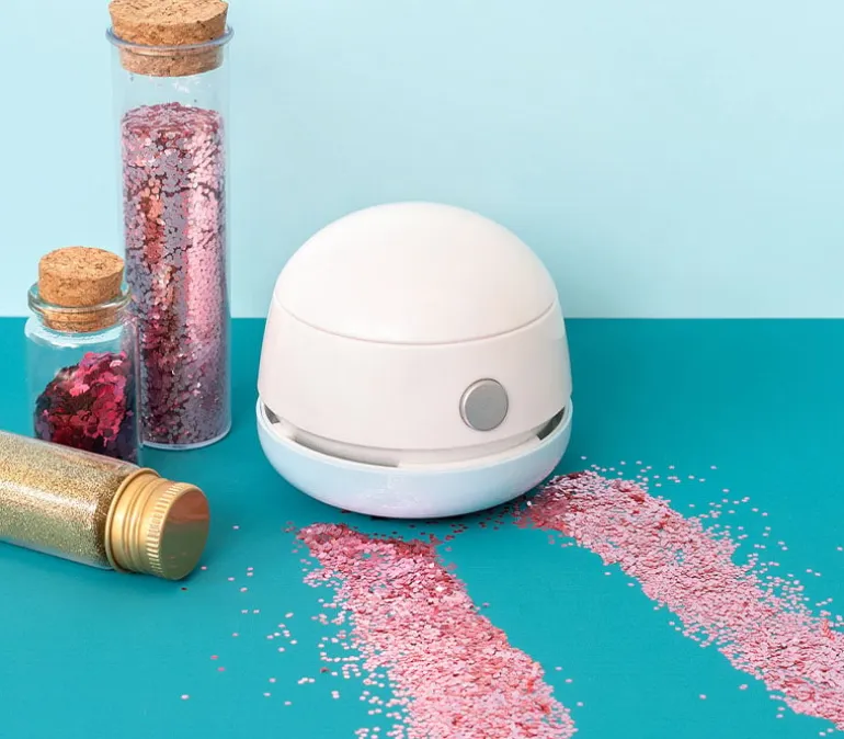 Mini Desktop Vacuum – Handy Craft & Desk Cleaner