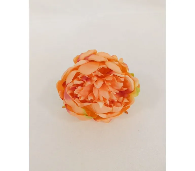Mini Peony Clip, Peach