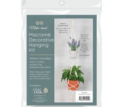 2 Mini Plant Hanger Macrame Kit by Solid Oak