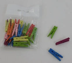 Mini Rainbow Clothespins – 24 Piece