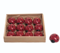 Mini Resin Ladybugs – 1 Piece