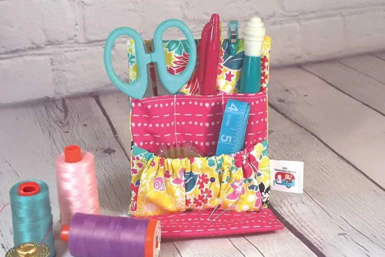 Mini Sew Organized Pattern with Frame – Sewing Room Décor #FQG155