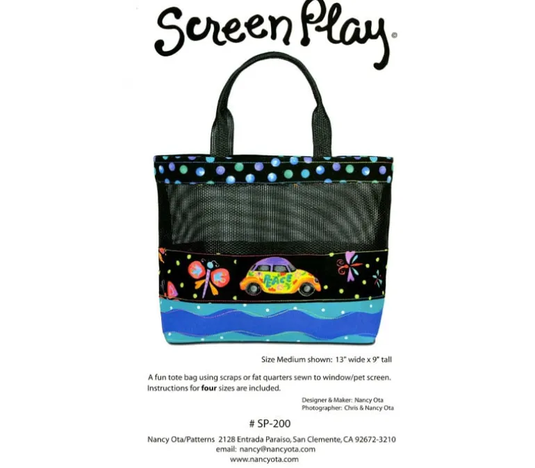 Mini Sew Organized Pattern with Frame – Sewing Room Décor #FQG155