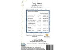 Misty Morning Lake and Mountains Fabric Panel 36-in by 43-in