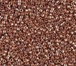 11/0 Miyuki Delica Seed Bead – Bright Copper Plated