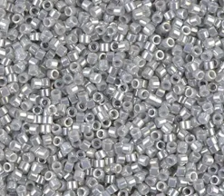 11/0 Miyuki Delica Seed Bead – Ceylon Grey
