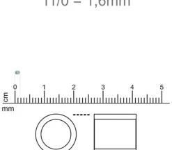 11/0 Miyuki Delica Seed Bead – Ceylon Light Yellow