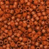 11/0 Miyuki Delica Seed Bead – Duracoat Opaque Orange Rust