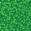 11/0 Miyuki Delica Seed Bead – Duracoat Opaque Fiji Green