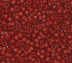 11/0 Miyuki Delica Seed Bead – Duracoat Opaque Maroon