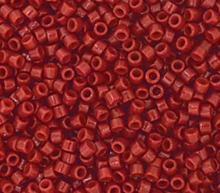 11/0 Miyuki Delica Seed Bead – Duracoat Opaque Jujube