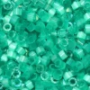 11/0 Miyuki Delica Seed Bead – Dyed Aqua Green Silk Satin
