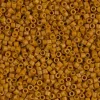 11/0 Miyuki Delica Seed Bead – Dyed Opaque Pumpkin