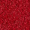 11/0 Miyuki Delica Seed Bead – Dyed Opaque Red