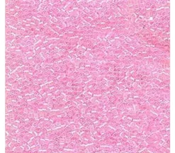 11/0 Miyuki Delica Seed Bead – Lined Pale Pink AB