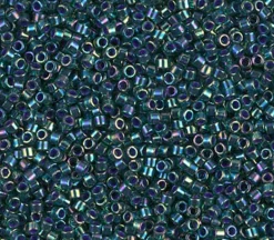 11/0 Miyuki Delica Seed Bead – Luster Teal Iris
