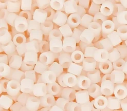 11/0 Miyuki Delica Seed Bead – Matte Opaque Bisque White