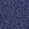 11/0 Miyuki Delica Seed Bead – Matte Metallic Dark Grey Blue